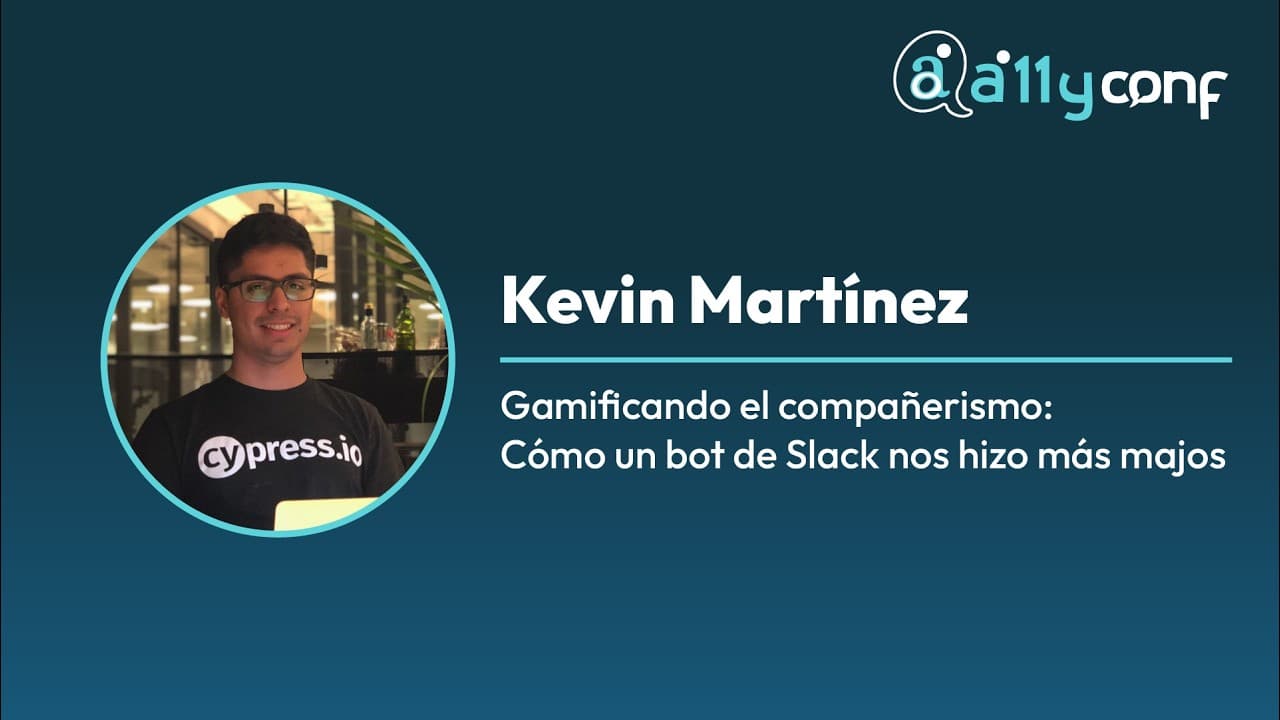 Kevin Martínez - Gamificando el compañerismo: Cómo un bot de Slack nos hizo más majos