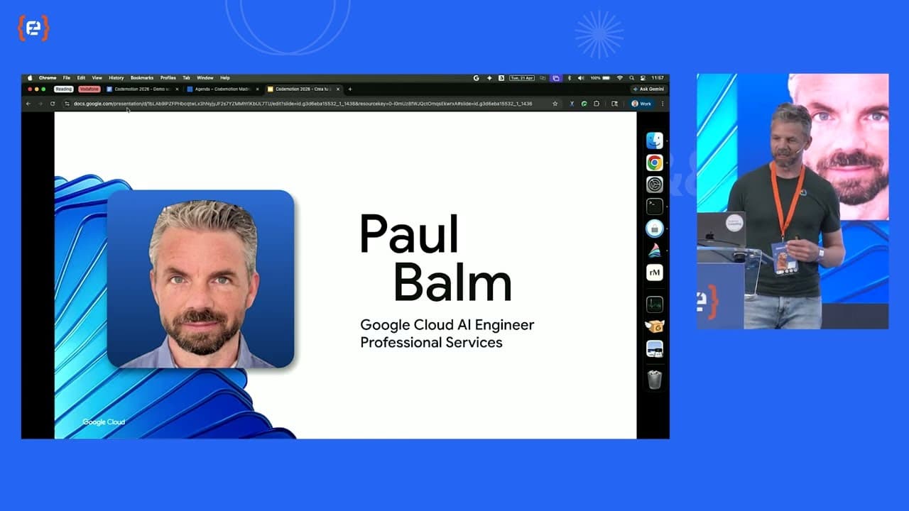 Paul Balm - Crea y despliega tu primer agente con Google Cloud Gemini Enterprise
