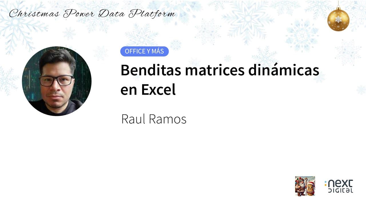 Raul Ramos - Benditas matrices dinámicas en Excel
