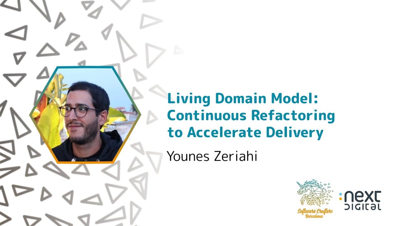 Younes Zeriahi - Living Domain Model: Continuous Refactoring to Accelerate Delivery - SCBCN 24