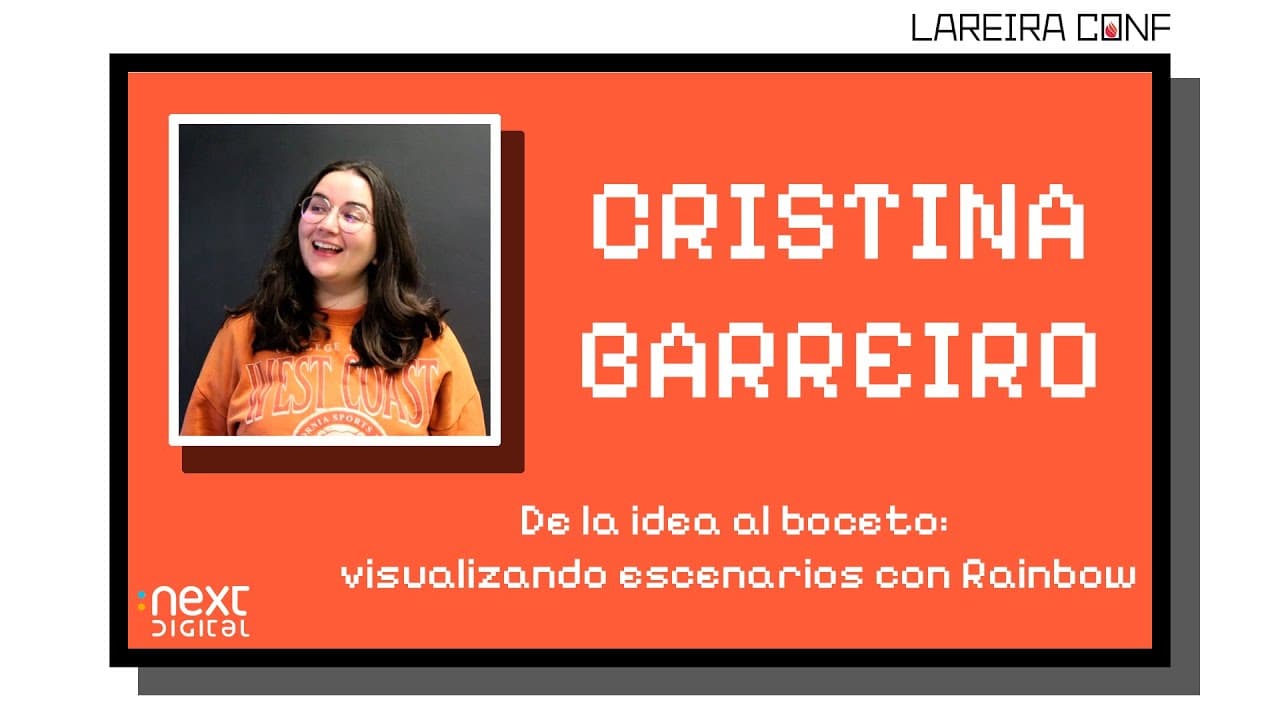 Cristina Barreiro (Saiku) - De la idea al boceto: visualizando escenarios con Rainbow - Lareira Conf