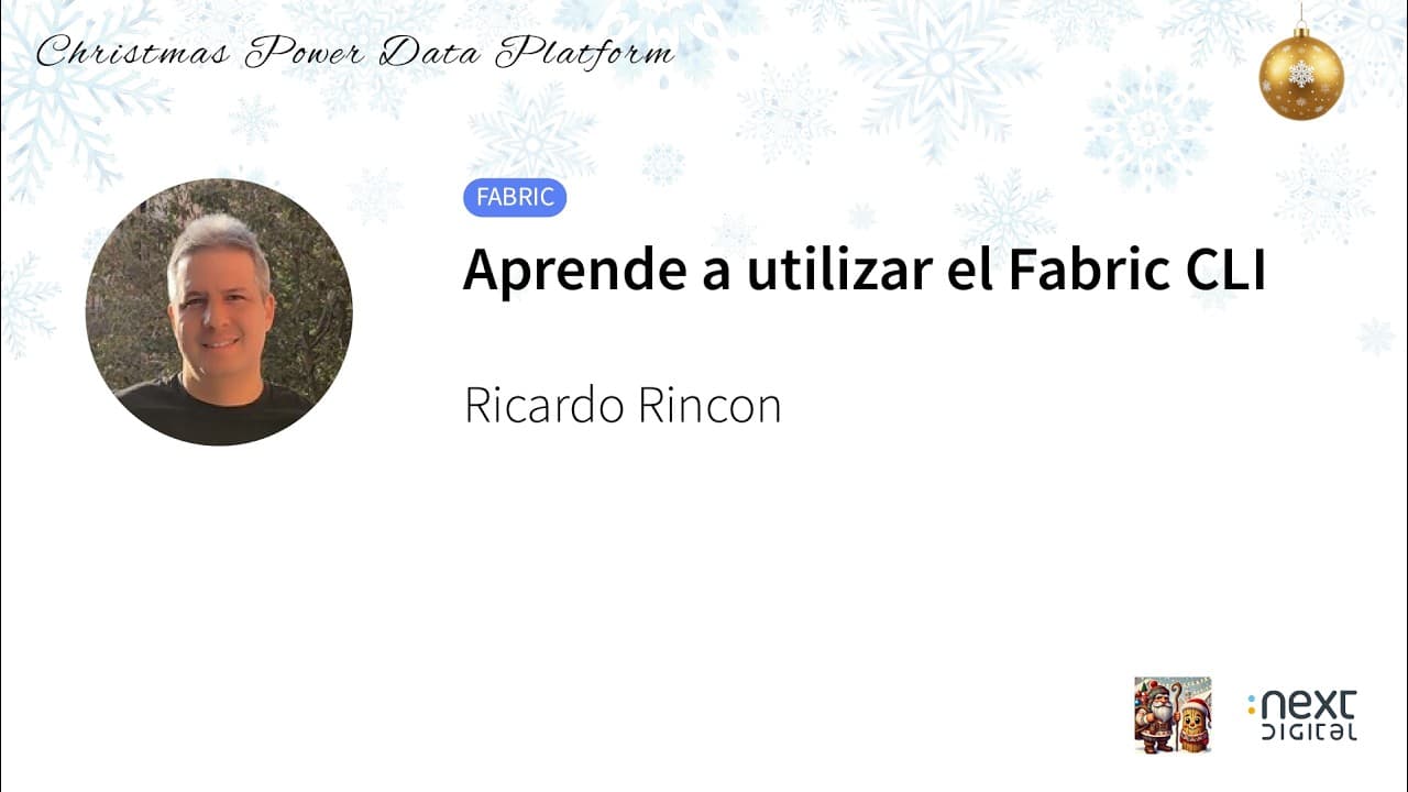 Ricardo Rincon - Aprende a utilizar el Fabric CLI