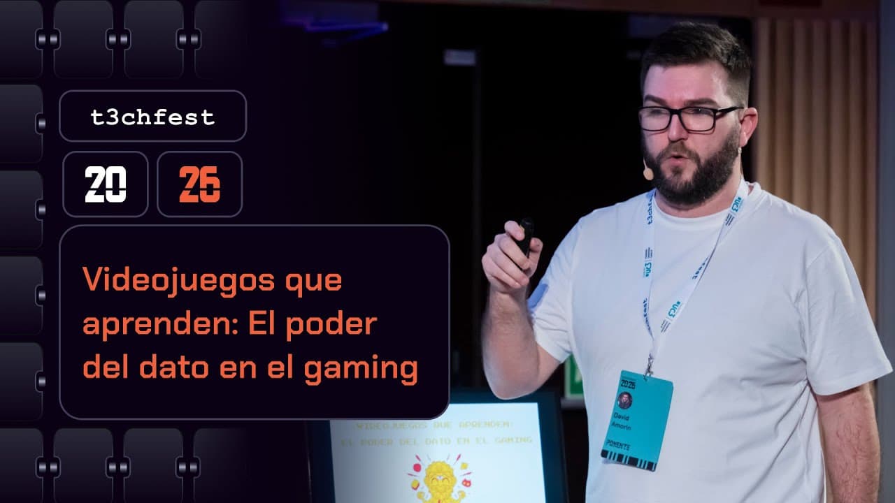 Videojuegos que aprenden: El poder del dato en el gaming - T3chFest 2026