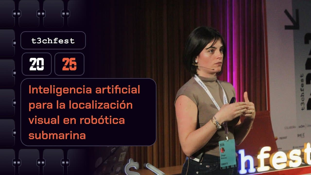 Inteligencia artificial para la localización visual en robótica submarina - T3chFest 2026