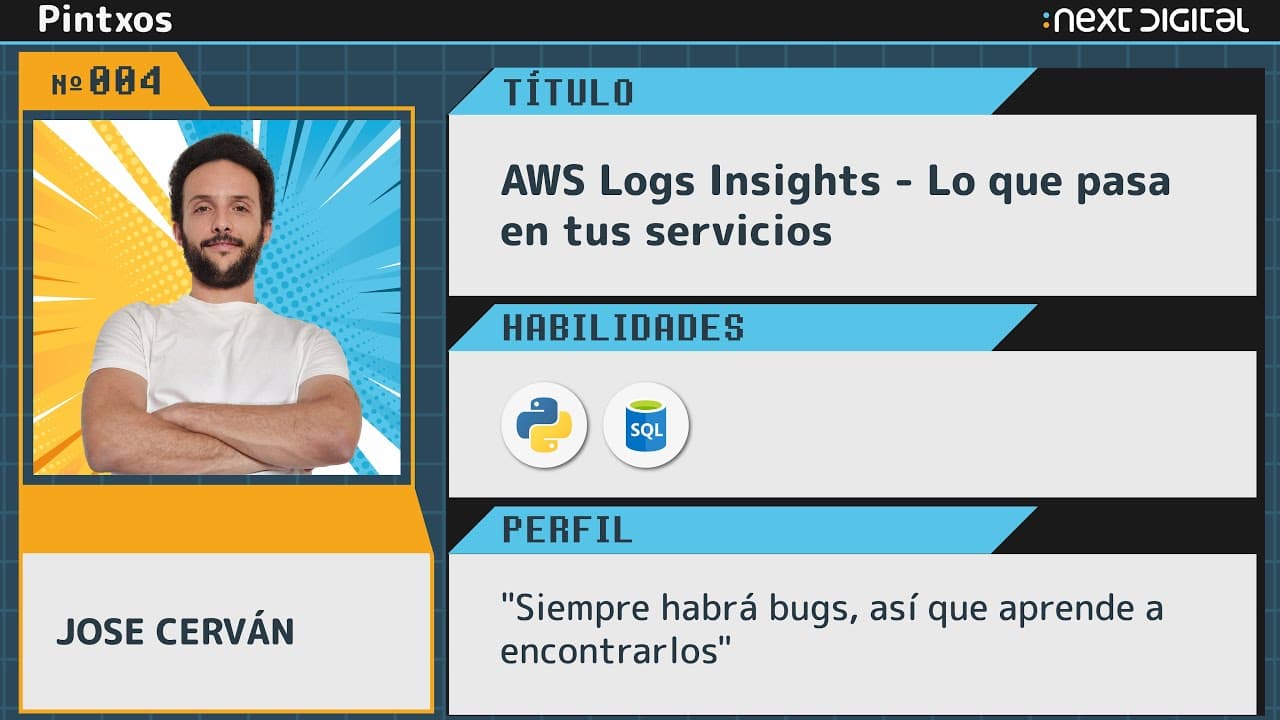 Pintxo - AWS Logs Insights - Jose Cerván