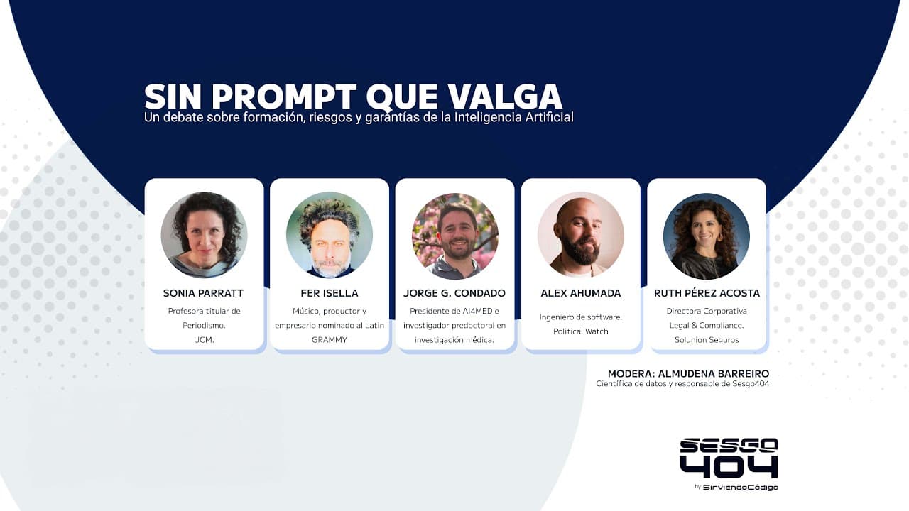 Sin prompt que valga: un debate sobre formación, riesgos y garantías de la IA