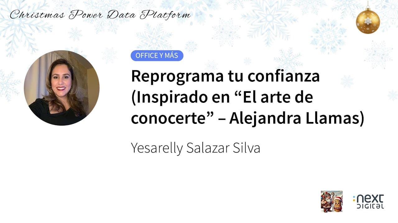 Yesarelly Salazar Silva - Reprograma tu confianza (Inspirado en “El arte de conocerte”...