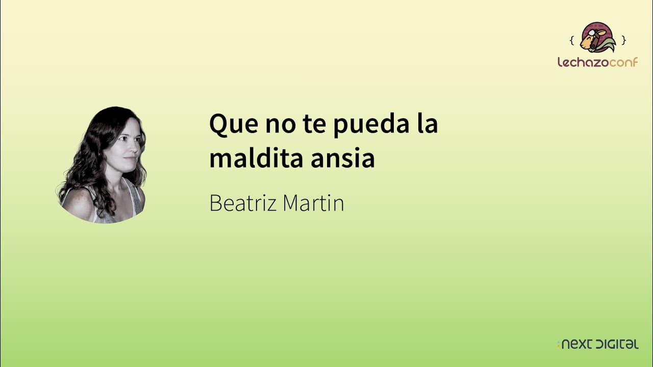 Beatriz Martín - Que no te pueda la maldita ansia