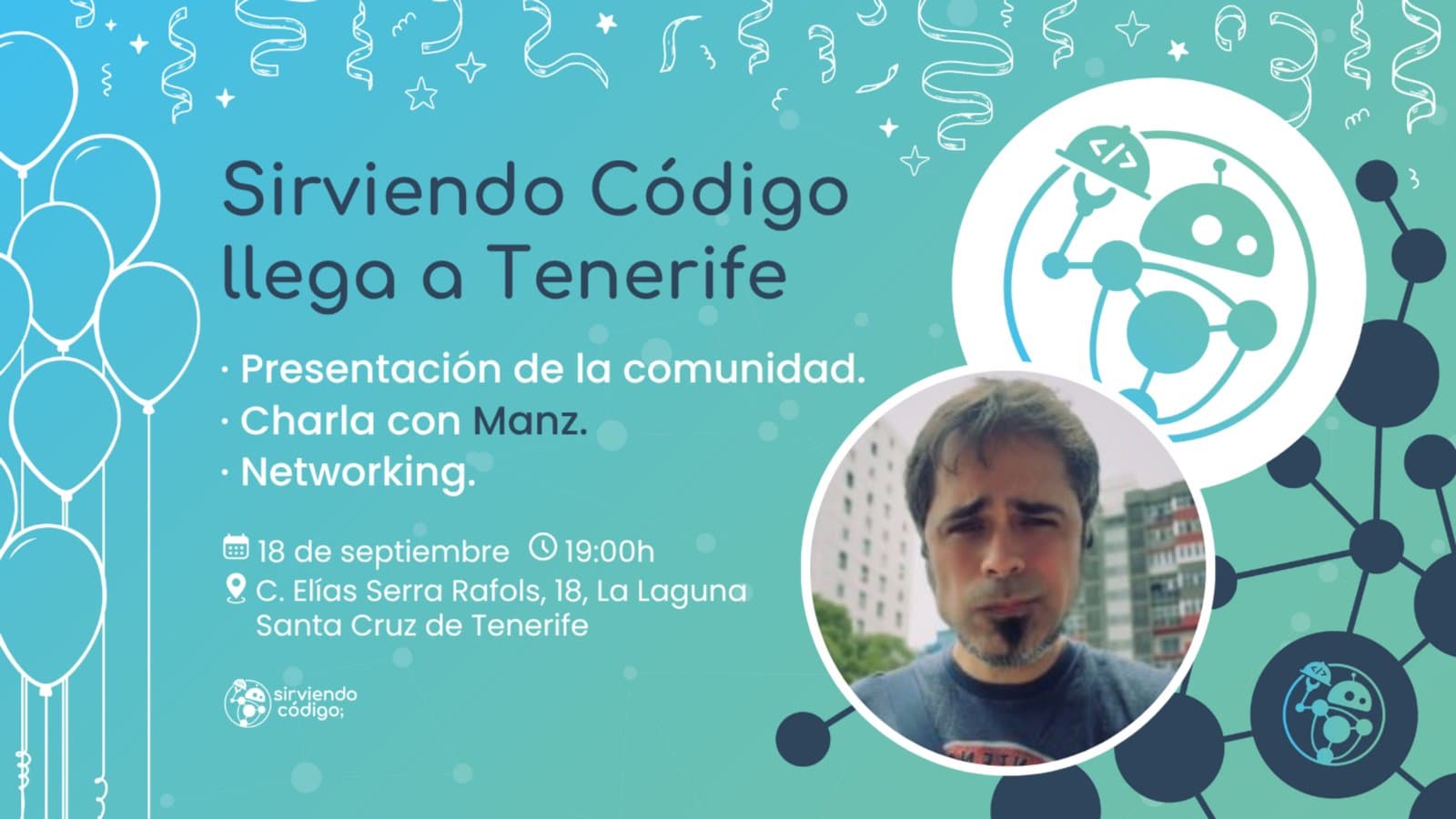 Inauguración de Sirviendo Código en Tenerife